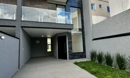 Lindo sobrado no bairro iguaçu - localização privilegiada, acabamento de alto padrão