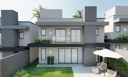 Casa em condomínio fechado com 3 quartos à venda na severo giacomello, 500, santo antão, bento gonçalves por r$ 1.029.000