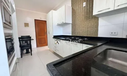 Apartamento no marapé!! amplo com vista livre, andar alto, portaria 24 horas, elevadores e garagem!! aqui na anne lopes!!