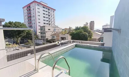 Sobrado duplex alto no embaré, santos: lazer e espaço destaque! aqui na anne lopes corretora!!