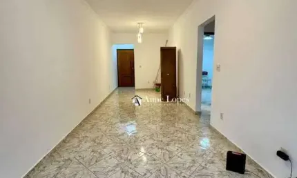 Apartamento moderno no coração do marapé - santos!vaga demarcada, oportunidade!