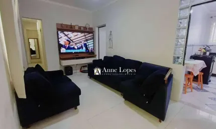 Apartamento térreo com jeito de casa à venda na vila belmiro !! 03 dormitórios | garagem exclusiva | reformado | financia!!
