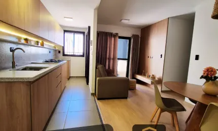 Aluguel edifício ílios – ap 2 quartos 1 suite mobiliado novo | zona 08 – maringá/pr