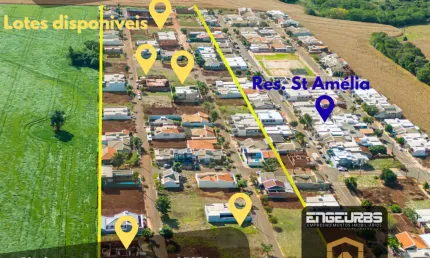 Ultimos lotes a venda!  50 mil á vista / a partir de 225 m2, res araucária - doutor camargo - pr