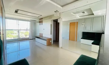 Encante-se com este apartamento completo no jaraguá, com vista espetacular para o praia clube!