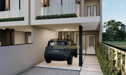 Sobrado com 2 dormitórios à venda, 107 m² - bela vista - gaspar/sc