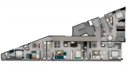 Apartamento com 1 dormitório à venda sendo 1 suíte, 46.33 m² por - r$ 631.164,89 - itoupava seca - blumenau/sc