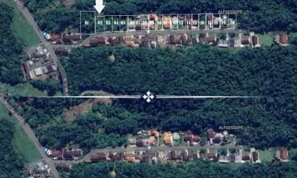 Terreno em condomínio fechado à venda na Rua Emílio Buerger, Fortaleza, Blumenau
