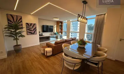 Apartamento com 3 suítes à venda, 149 m² - vila nova - blumenau/sc