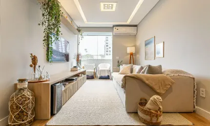 Apartamento mobiliado reformado no centro pronto para morar