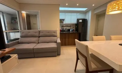 Apartamento mobiliado na ponta do farol – são luís, 75m², 3 quartos (1 suíte)