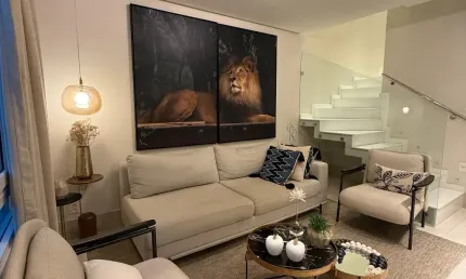 Locação | casa mobiliada e finamente decorada | 500 m da fraga