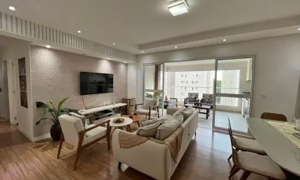 Apartamento com 75m², 3 quartos no centro de navegantes – mobiliado