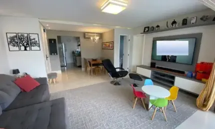Apartamento com 75m², 3 quartos no grageru – aracaju/se, mobiliado