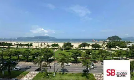 Apartamento com 3 dormitórios à venda, 127 m² - josé menino - santos/sp