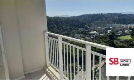 Apartamento com 3 dormitórios à venda, 65 m² - morro de nova cintra - santos/sp
