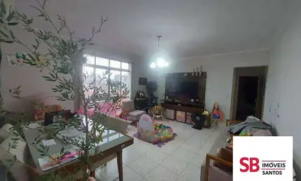 Apartamento com 2 dormitórios à venda, 121 m² por r$ 545.000 - embaré - santos/sp