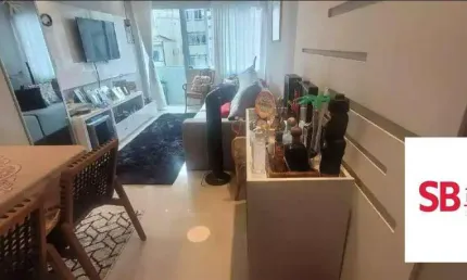 Apartamento com 1 dormitório à venda, 50 m² por r$ 580.000 - embaré - santos/sp