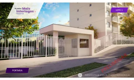 Apartamento em interlagos com ótima localização, 2 dormitórios e varanda