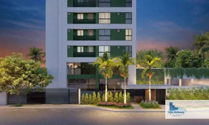 Apartamento com 1 dormitório à venda, 30 m² por r$ 542.700,00 - piedade - jaboatão dos guararapes/pe