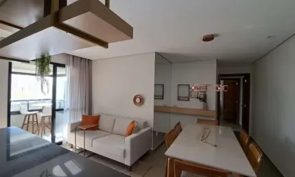 Apartamento 2 suítes com cozinha americana e 2 vagas