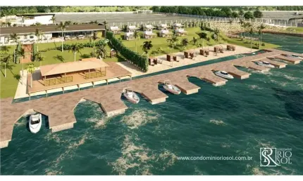 Lotes com 360 m² à venda no condomínio rio sol - rifaina
