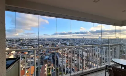 Alugue um apartamento semi-mobiliado, 2 dormitórios, 1 vaga, lazer completo