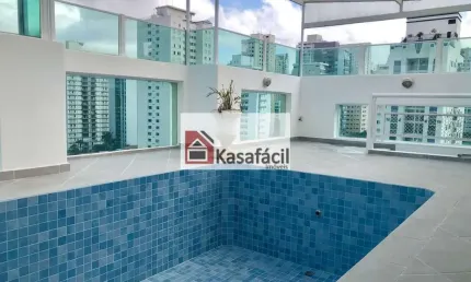 Cobertura duplex campo belo, com piscina, á venda, campo belo.