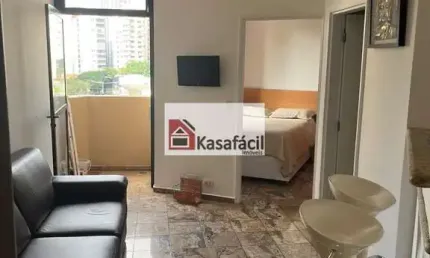 Condomínio edifício moema studium - apartamento em moema 1 dormitório, 1 vaga, lazer e mobiliado
