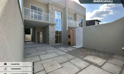 Casa com 3 quartos à venda no Luzardo Viana, Maracanaú 