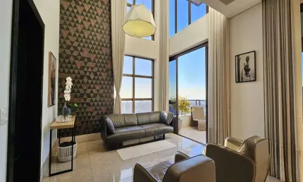 Apartamento com 4 quartos para alugar na rua parentins, 15, santa lúcia, belo horizonte, 260 m2 por r$ 21.500