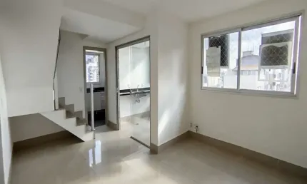 Cobertura com 2 quartos para alugar na rua itapemirim, 23, serra, belo horizonte, 130 m2 por r$ 4.100