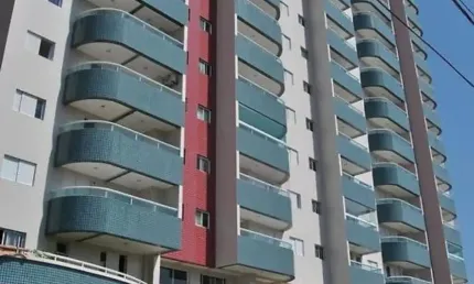 Apartamento à venda na ocian, praia grande-sp: 1 quarto, 1 sala, 1 banheiro, 1 vaga, 42m² de área!
