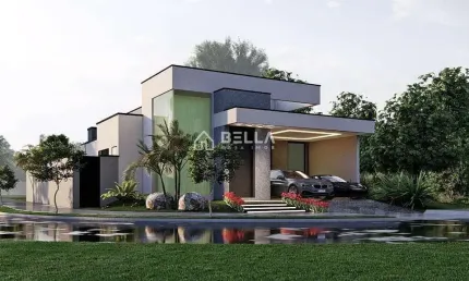 Casa térrea de alto padrão com 3 suítes no condomínio le france – sorocaba/sp