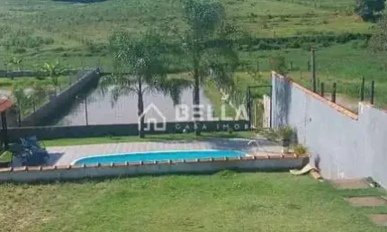 Chácara à venda, tanque para pesca com 400 m² e vertente de água naturalcaguassu, sorocaba, sp