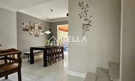 Casa de canto 3 dormitórios com espaço gourmet no villa flora – privacidade e conforto em votoranti