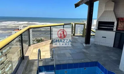 Cobertura para venda, 4 quarto(s),  aviação, praia grande - co128