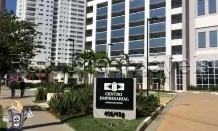 Aluga-se sala  no centro empresarial jardins do brasil,  com excelente localização, pronta para sua empresa