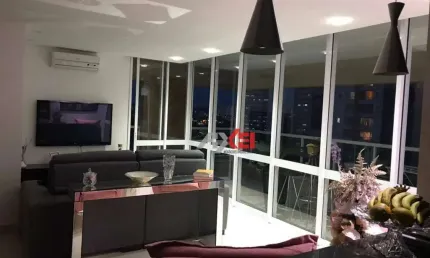 Apartamento com 2 dormitórios para alugar, 98 m² - parque residencial aquarius - são josé dos campos/sp