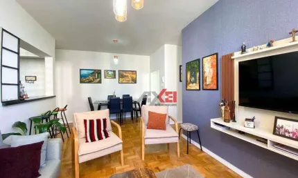 Apartamento com 2 dormitórios à venda, 72 m - jardim são dimas - são josé dos campos/sp