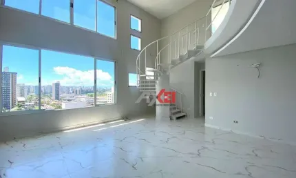 Cobertura com 3 dormitórios à venda, 210 m² - jardim aquarius - são josé dos campos/sp
