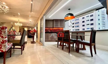 Apartamento com 3 dormitórios à venda, 240 m² - vila ema - são josé dos campos/sp