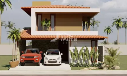 Casa em condomínio fechado com 4 quartos à venda no Centro, Tibau 
