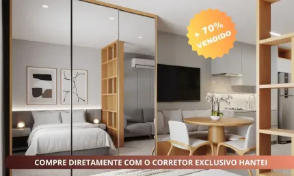 Studios no empreendimento mais surpreendente da sc 401  com o corretor exclusivo hantei