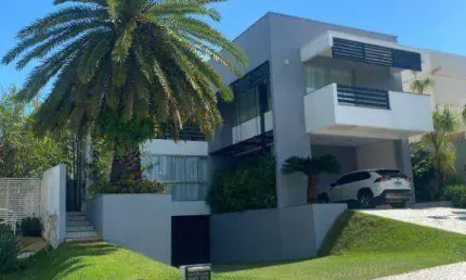 Sobrado com 4 suítes para alugar, 396 m² por r$ 21.850/mês - residencial alphaville flamboyant - goiânia/go
