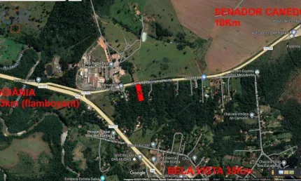 Chácara à venda, 11997 m² por r$ 2.200.000,00 - área rural de senador canedo - senador canedo/go