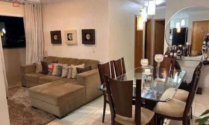 Apartamento com 3 dormitórios à venda, 74 m² por r$ 360.000,00 - conjunto cruzeiro do sul - aparecida de goiânia/go