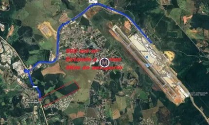 Terreno industrial/comercial confins - mg - aeroporto confins