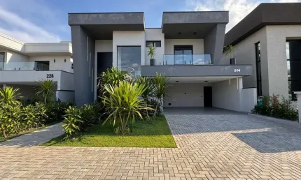 Casa de alto padrão à venda no condomínio arborais – região do alphaville campinas