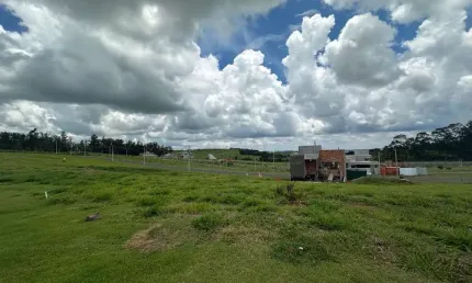Terreno em condomínio fechado à venda na Avenida Milton Fortunato Guglielminet, 1, Colinas do Castelo, Jaguariúna